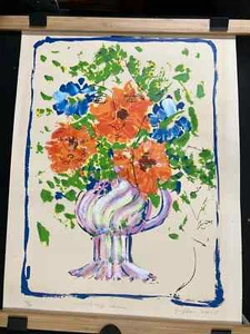 1973 FRANCISCO GRIPPA HAND SIGNED LITHOGRAPH "THE DREAM" 76/90, 19 1/2" X 26" - Picture 1 of 5