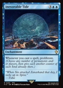 1x - Inexorable Tide - Commander: Final Fantasy FIC - NM MTG - Bild 1 von 1