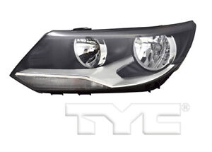 TYC Left Side Halogen Headlight Assembly For VW Tiguan 2012-20018 Models