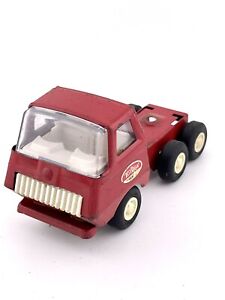 Tonka Mini Tonka Semi Tractor Truck Red Pressed Steel Vintage