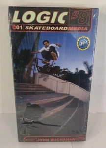 Logic Skateboard Media Volume #8 Skateboarding VHS Skate Video Sealed - Picture 1 of 2