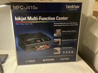 - Brother MFC-J410W All-In-One Wireless Printer Scanner Copier Fax - Image 1 of 4