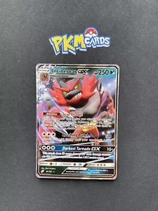 Juego de cartas coleccionables Pokémon Incineroar GX Team Up 97/181 ultra raro LP. - Imagen 1 de 3