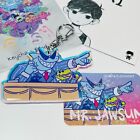 Omori Mr. Jawsum BOSS RUSH Schlüsselanhänger Charm & Aufkleber Set