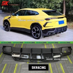 CUBIERTA DIFUSORA DIVISOR PARACHOQUES TRASERO FIBRA CARBONO PARA LAMBORGHINI URUS NUEVO ESTILO - Imagen 1 de 17