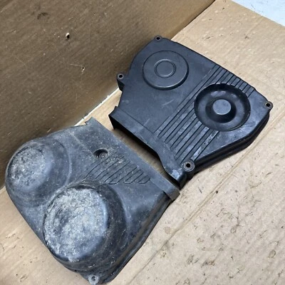 Capa de correia dentada dianteira esquerda direita 2008-2014 Subaru WRX STi câmera turbo externa - Imagem 1 de 4