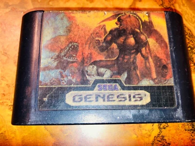 Cartucho de videojuego vintage auténtico Altered Beast Sega Genesis 1994 solo carro Foto 1 de 4