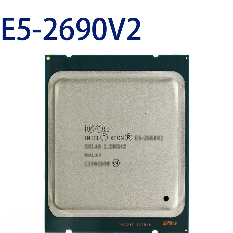 Intel Xeon E5-2690 V2 3GHz Ten Core 25M Socket 2011 115W SR1A5 CPU Processor - Image 1 of 1