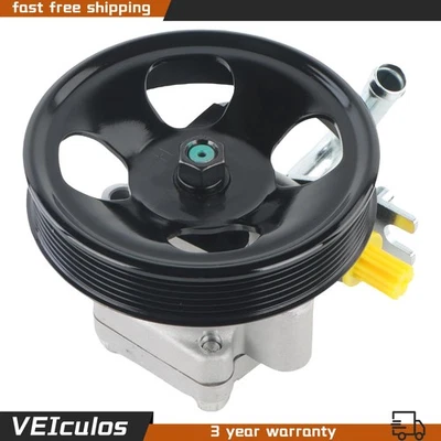 For 2005-2010 Kia Sportage Hyundai Tucson 2.7L Power Steering Pump with Pulley - Изображение 1 из 4