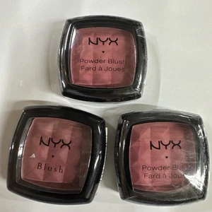 NYX POWDER BLUSH SILKY ROSE  3  Pack - Picture 1 of 4
