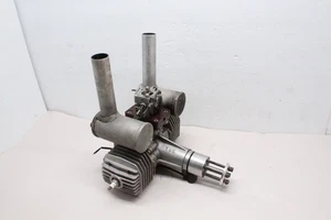 3W Gasoline Engine 100i B2 Twin RC Aircraft Gas Engine w/ Mufflers 100cc - Picture 1 of 16