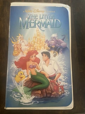 *RARE* Banned The Little Mermaid VHS  Black Diamond Edition! 1989 - Image 1 of 4