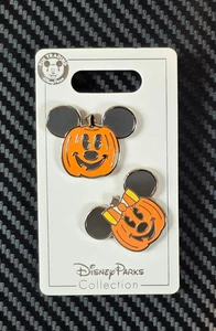 Disney Parks Halloween 2020 Mickey & Minnie Mouse Kürbis 2 Pin Sammelset - Bild 1 von 4