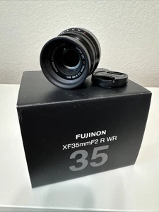 EXCELLENT Fujifilm Fujinon Super EBC XF 35mm f/2 R WR Prime Lens - Picture 1 of 3