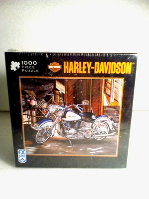 New Sealed! HARLEY DAVIDSON Motorcycles Jigsaw Puzzle Springbok 1000 Pc - Image 1 of 4