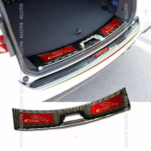 For Jaguar E-PACE 2018-2021 stainless Steel Built in Rear Bumper Protector Sill - Picture 1 of 3