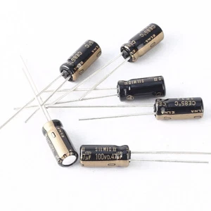 JAPAN 4PCS Elna Rfs silmic II 0.47uf 100V highest audio Capacitor New diy HiFi - Picture 1 of 2