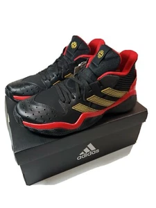 New in Box Adidas James Harden Stepback Basketball Shoes Size 7.5 EH1943 Black - Picture 1 of 7