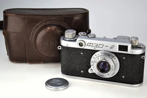 FULLY SERVICED! USSR "FED-2 DZERZHINSKIY" RF camera + FED lens f3.5/50 M39 (2) - Picture 1 of 9