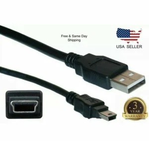 Sony Playstation PS3 Wireless Controller Remote Control USB Charger Cable Cord - Picture 1 of 2