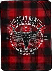 Northwest Yellowstone Silk Touch Throw Blanket, 46" x 60", Protect The Family - Picture 1 of 8