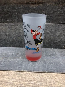 Olive Oyl Universal Studios Islands Of Adventure 1998 King Syndicate Glas RAR - Bild 1 von 8