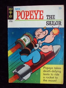POPEYE THE SAILOR #78 1965 DELL COMICS SILVER AGE COMIC - Picture 1 of 2