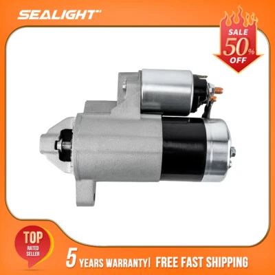 New Starter Motor for Jeep Liberty 2003-2005 V6 3.7L 1.2kW/12 Volt Clockwise 10T - Image 1 of 4