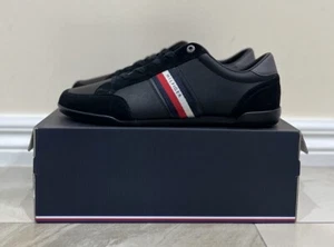 Tommy Hilfiger Corporate Material Mix Leather Shoes Sneakers Mens Size US 11 ✅ - Picture 1 of 9