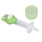 (Green)Medicine Pacifier Baby Medicine Dispenser Scale Markings For Infant For