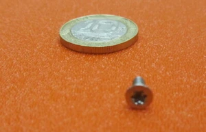 18-8 Stainless Torx Flat Head Machine Screw 4-40 x 5/16" Length, 100pcs - Picture 1 of 12