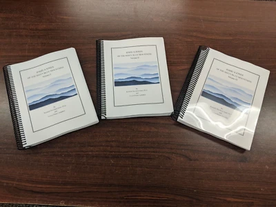 JOSHUA JONES of the MISTY BLUE MOUNTAINS, Buncombe Co, NC NEW Book, 3 Volumes!