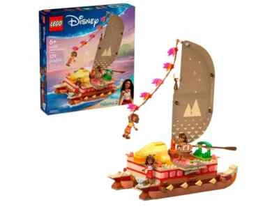 GENUINE LEGO Moana's Adventure Canoe◉43270◉Ages 6+◉529 PCS◉Australia - image 1 of 4