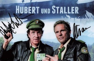 Hubert und Staller UH Foto vom Original Autogramm Lüttichau Tramitz RF211 - Picture 1 of 1