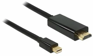 Monitor Kabel Delock Mini Displayport Stecker 20 Pin > HDMI 19 Pin Full-HD 2m - Bild 1 von 2