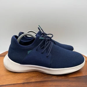 Vessi Everyday Classic Shoes Mens 9 Marine Blue Waterproof Vegan Casual Sneakers - Picture 1 of 10