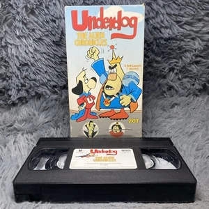 Underdog The Alien Chronicles VHS Tape 2001 Animated Sony Wonder 3 Episodes Show - Picture 1 of 8