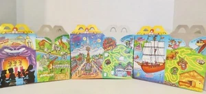 1994 Mc Donald's Happy Meal DISNEYLAND ADVENTURES Gruppe von 3 Schachteln - Bild 1 von 23