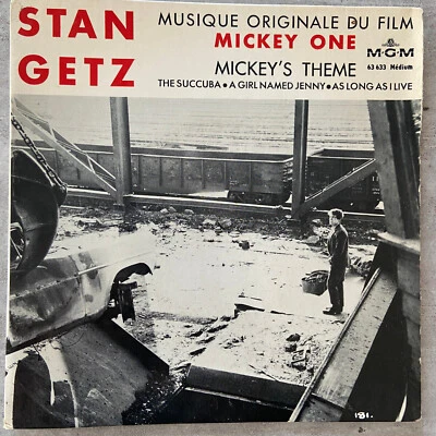 STAN GETZ - du Film "Mickey One" (F EP MGM 63 633 / Mono /NM ) - Bild 1 von 4