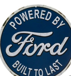 Ford Built To Last Round Metal Sign Vintage Look, Garage Mancave , 12x12” NEW!! - Picture 1 of 3