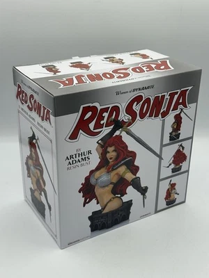 Busto Sonja Dynamite Red de Arthur Adams Color Estándar Versión Limitada 208/600 Foto 1 de 4