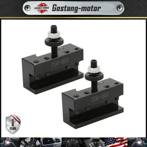 New OXA #1 Quick Change Turning & Facing Lathe Tool Post Holder OXA 250-001 2pc - Picture 1 of 12