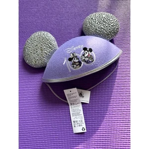 Mickey and Minnie Mouse Disney 100 Years of Wonder Ear Hat NEW One Size Headband - Picture 1 of 3