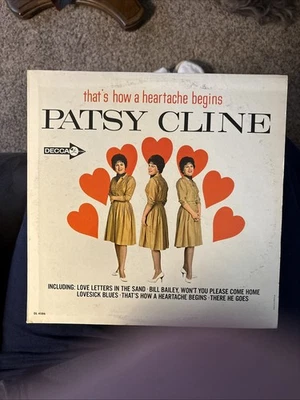 Patsy Cline That's How A Heartache Begins Vinyl LP - Image 1 of 4