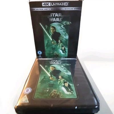 Star Wars - Return of the Jedi (4K UHD & Blu-ray, 2020) New & Sealed  Reg Free - Image 1 of 2