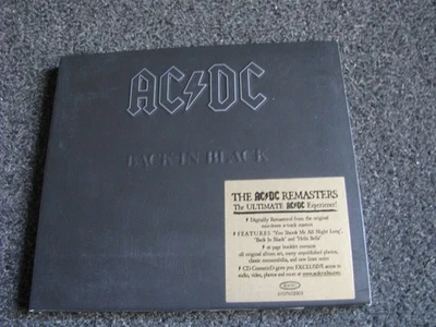 AC/DC-Back in Black CD-Digipack-Picture CD-2003 EU-Epic-Albert-MINT - Bild 1 von 4