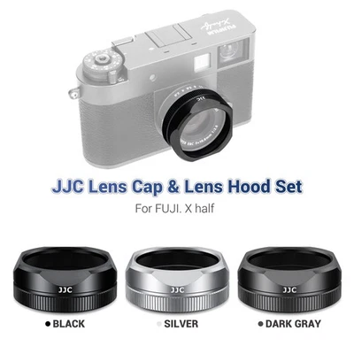 JJC X Half Camera Square Lens Hood Sun Shade for Fujifilm X half Aluminum Alloy - Image 1 of 4