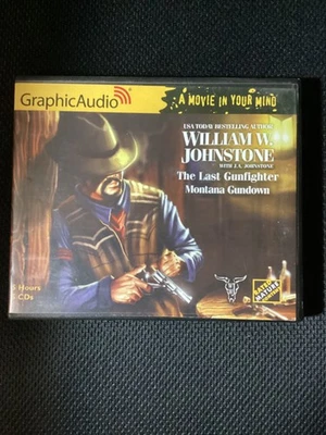 WILLIAM W JOHNSTONE The Last Gun Fighter #23 Montana Sundown GraphicAudio BookCD - Imagem 1 de 4