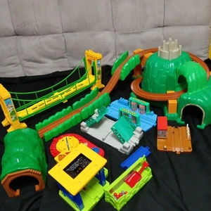 Plarail Thomas the Tank Engine Doki Doki Mountain Bridge Set Used Condition - Picture 1 of 8