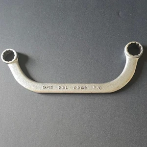 KAL 2826 Double Box End Obstruction Wrench 9/16" × 5/8" - Picture 1 of 6